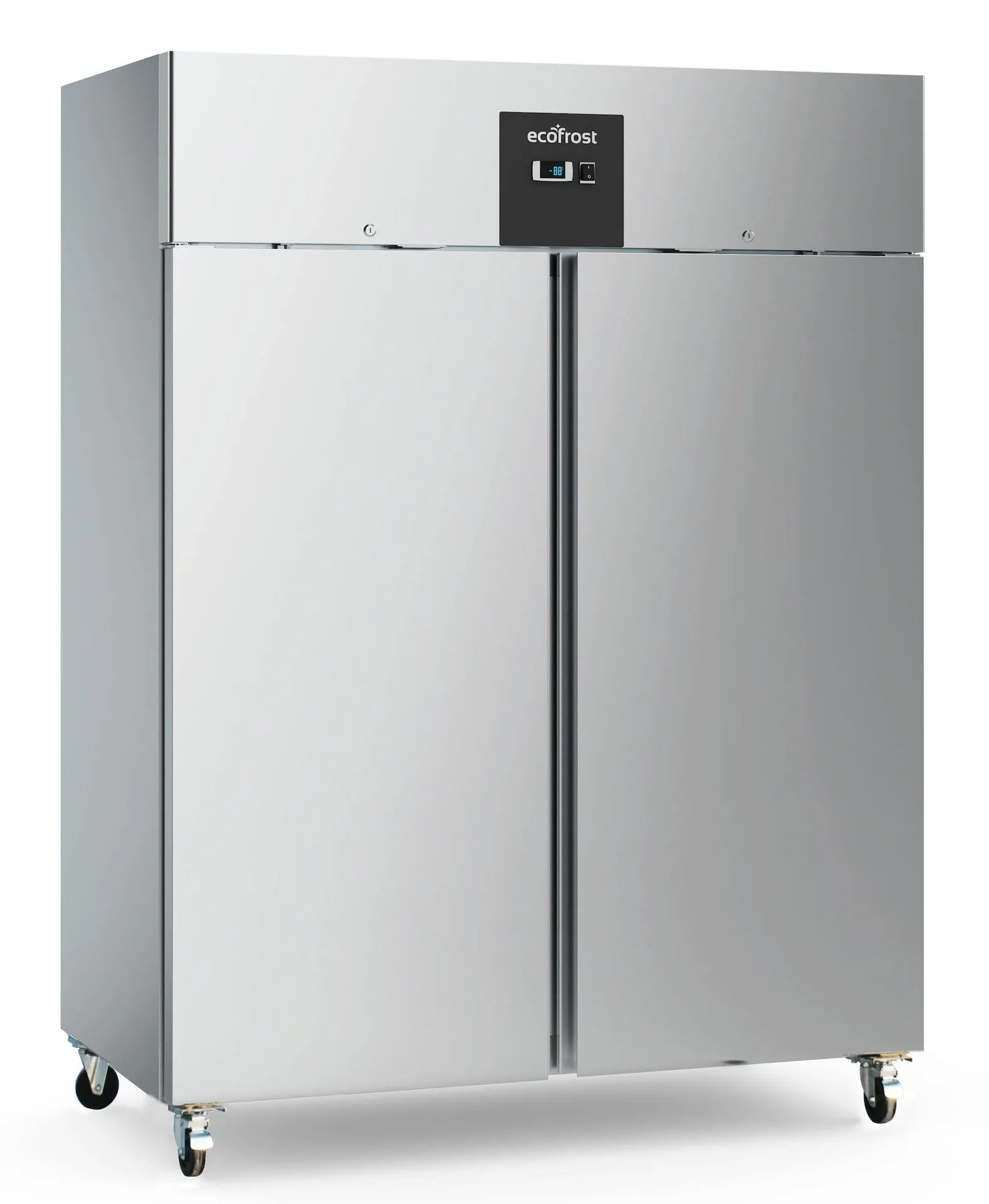 Combisteel Ecofrost Upright Double Door Stainless Steel Fridge 1200 Litre - 7950.5205