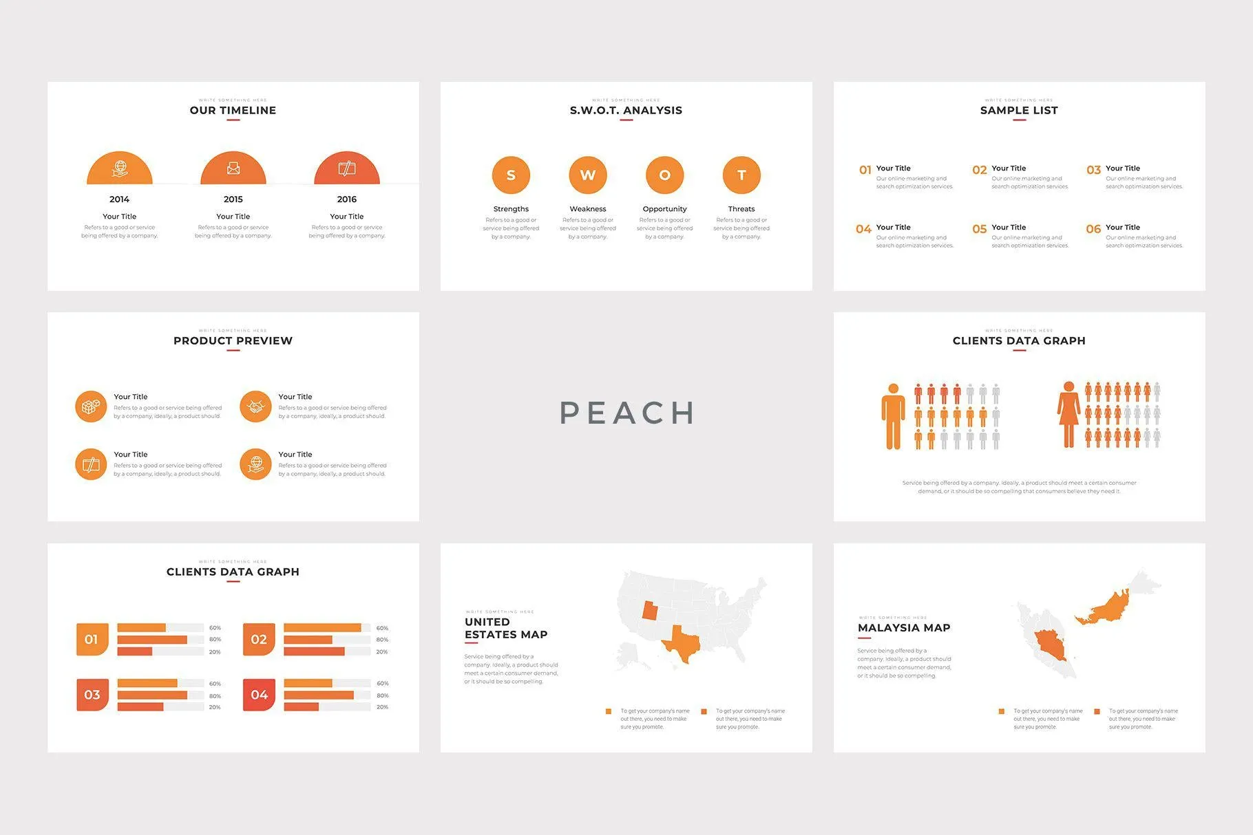 Corporate Pitch Deck Keynote Template