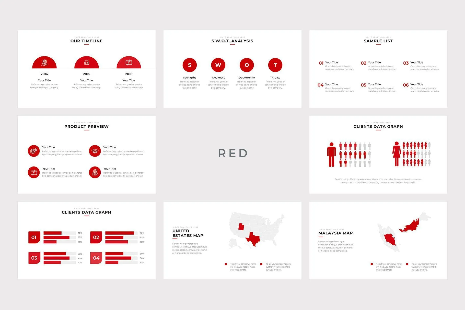 Corporate Pitch Deck Keynote Template