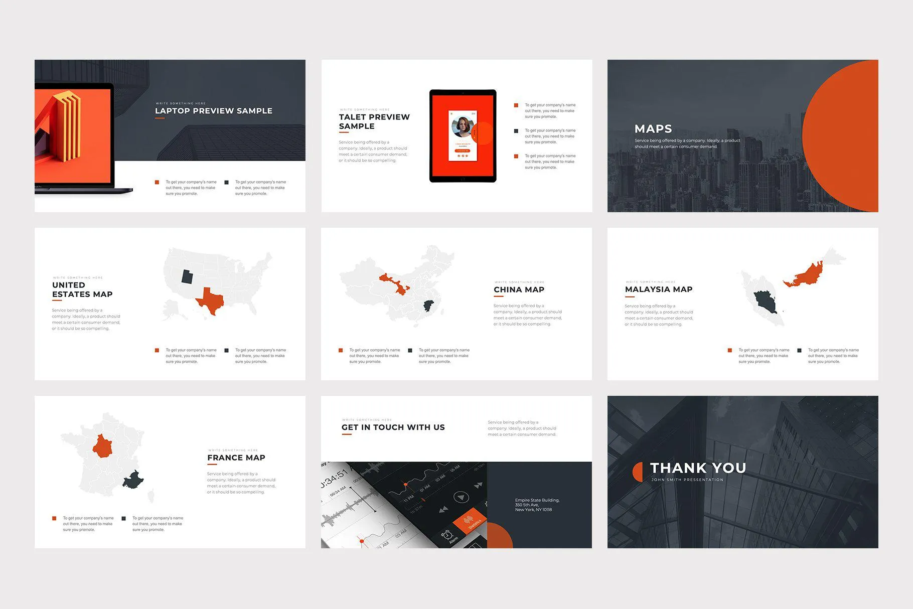 Corporate Pitch Deck Keynote Template