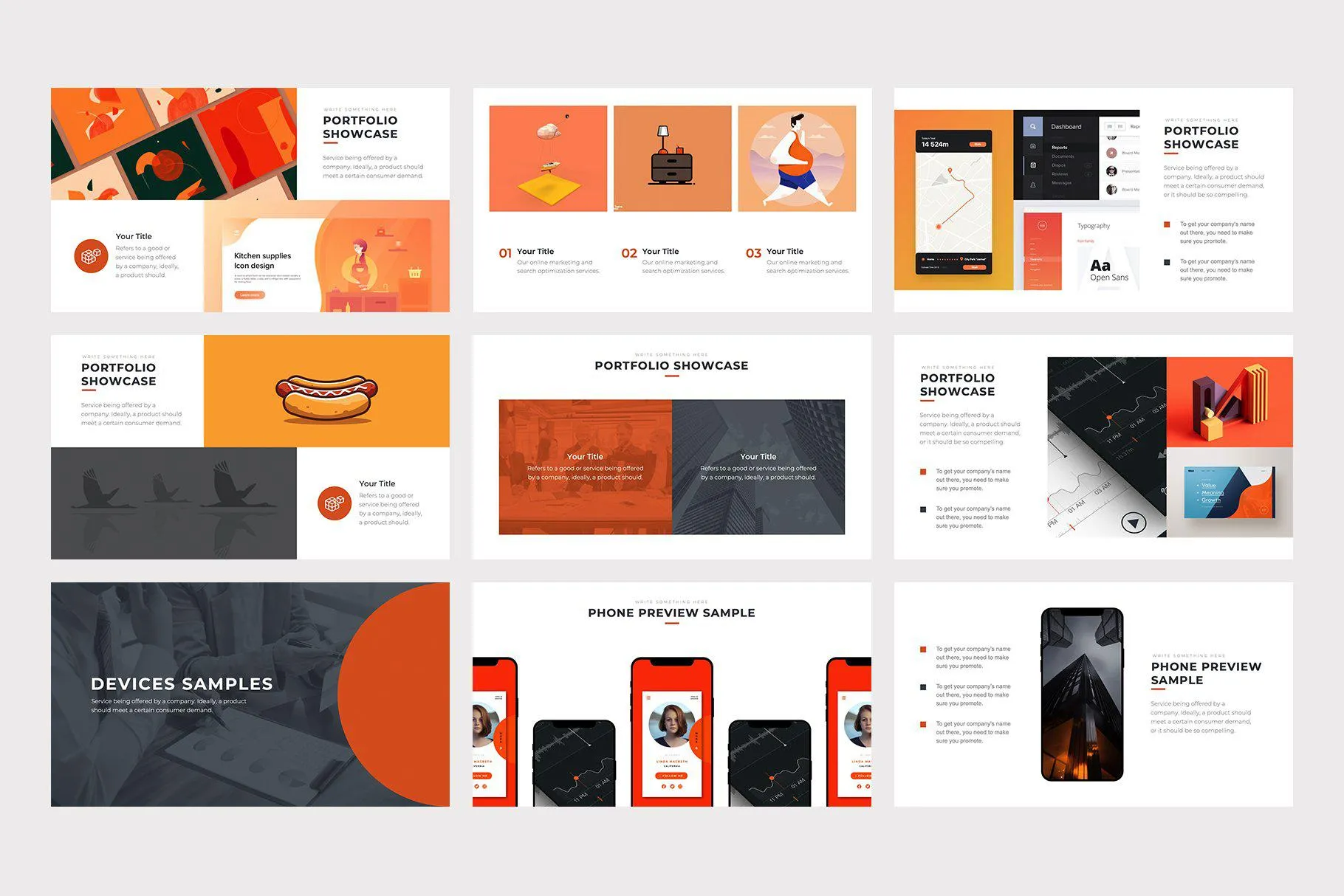 Corporate Pitch Deck Keynote Template