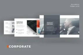 Corporate Pitch Deck Keynote Template