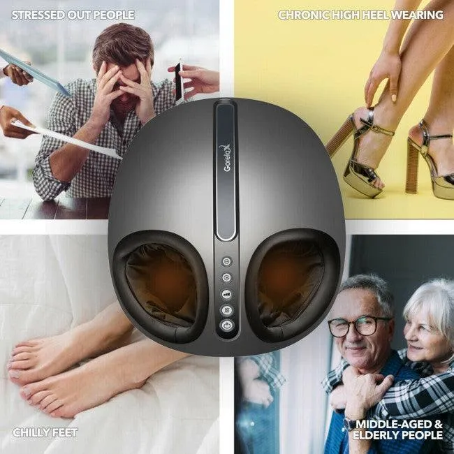 Costway Foot Massager Machine with Heat and Calf Air Bag 09643785
