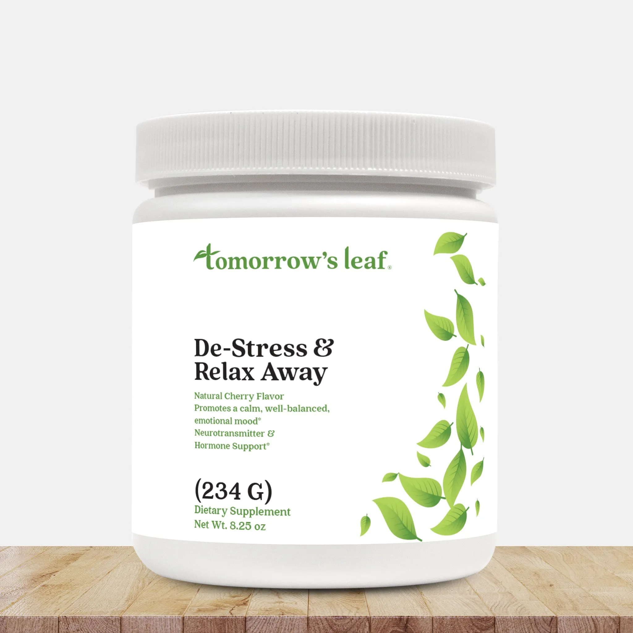 De-Stress & Relax Away™ | Cherry-Flavored Powdered Drink Mix