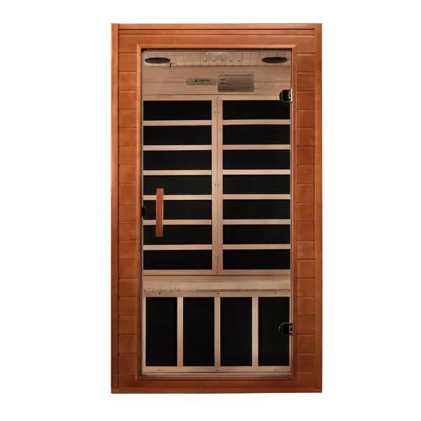 Dynamic Avila 1-2 Person Ultra Low EMF FAR Infrared Sauna DYN-6103-01 Elite