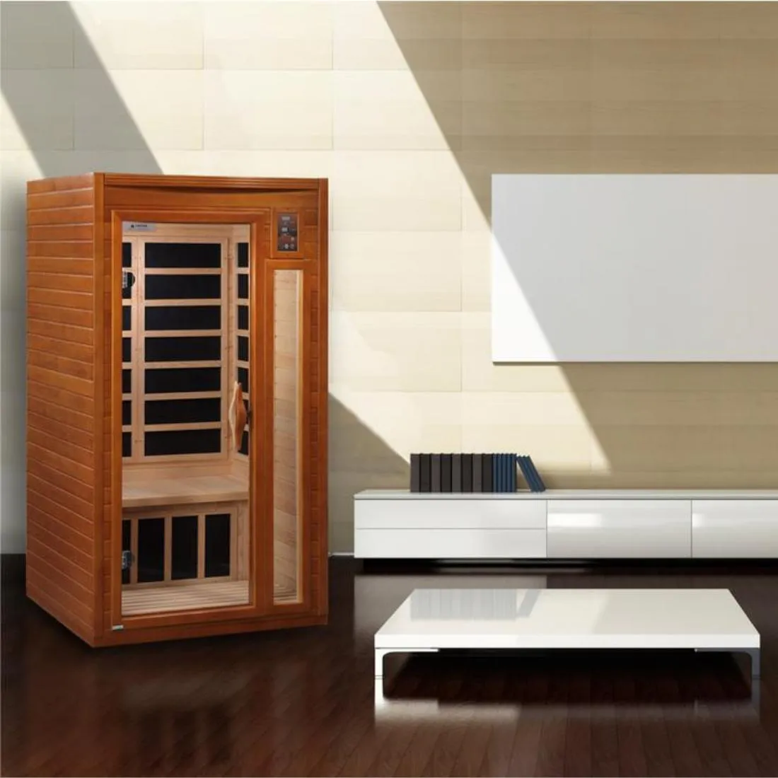 Dynamic Barcelona Sauna 1-2-person Low  EMF Far Infrared DYN-6106-01