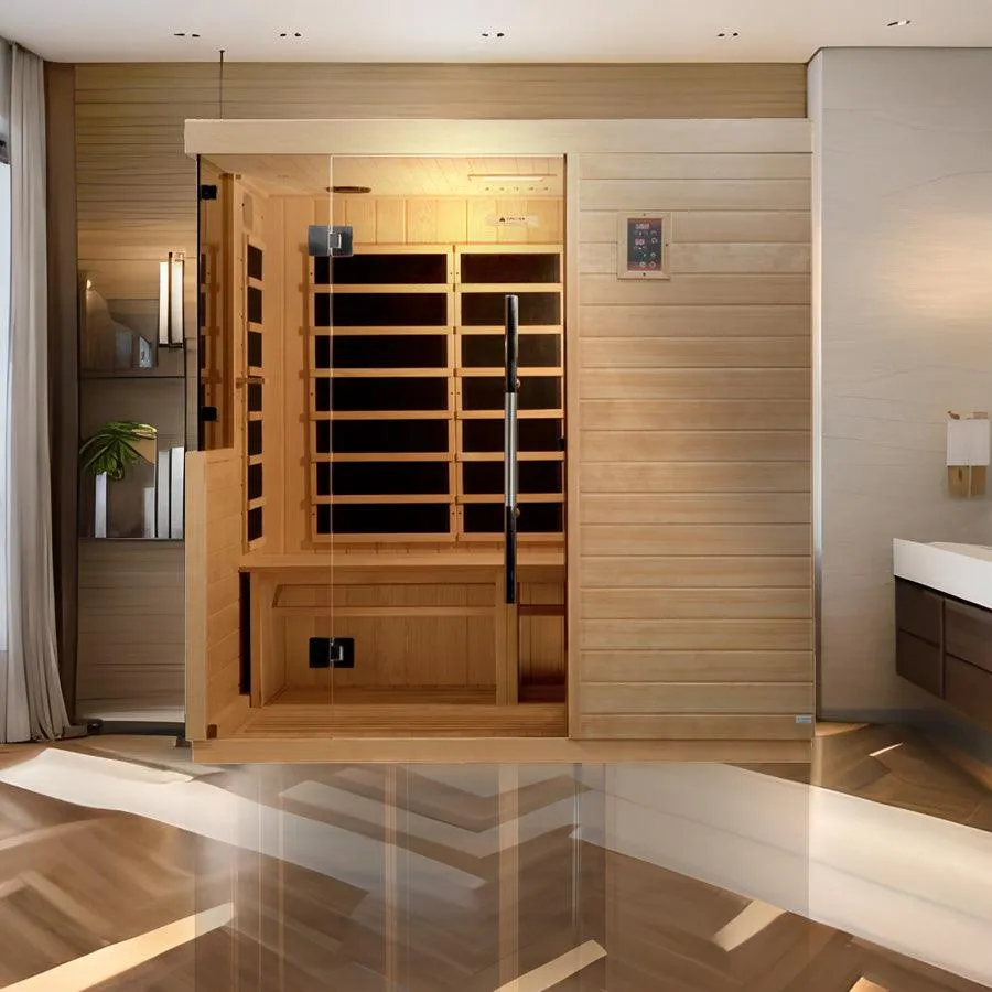 Dynamic Bilbao 3-Person Ultra Low EMF FAR Infrared Sauna