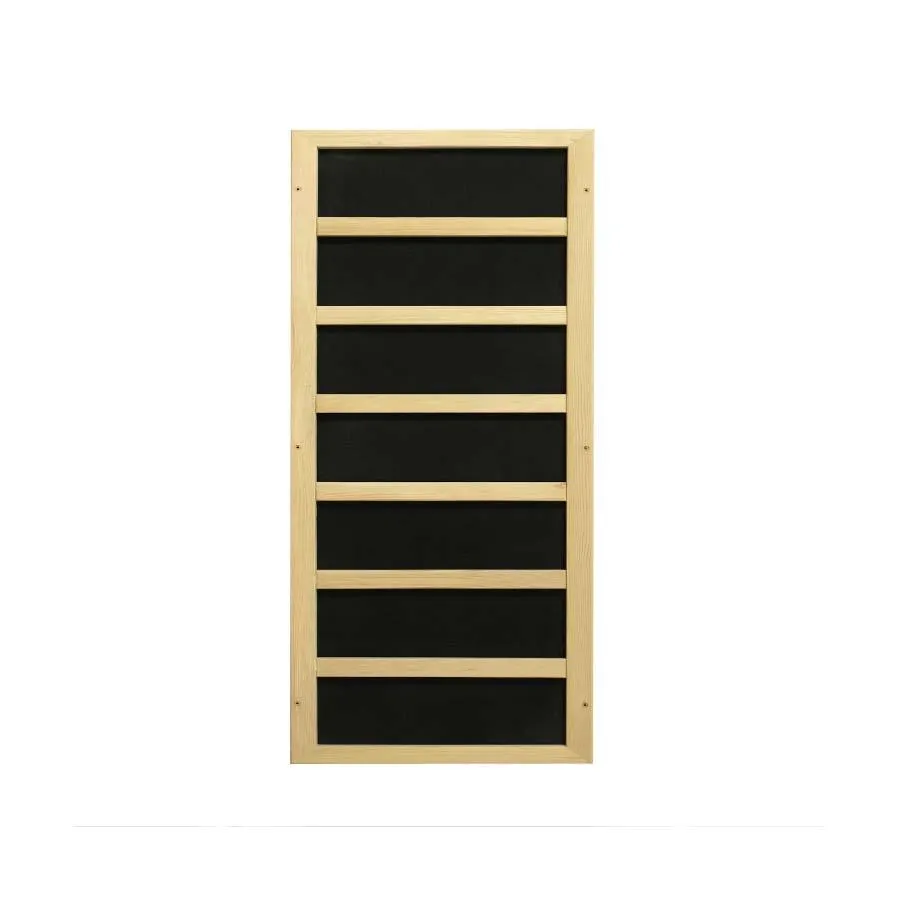 Dynamic Lugano 3-Person Ultra Low EMF FAR Infrared Sauna - Canadian Hemlock