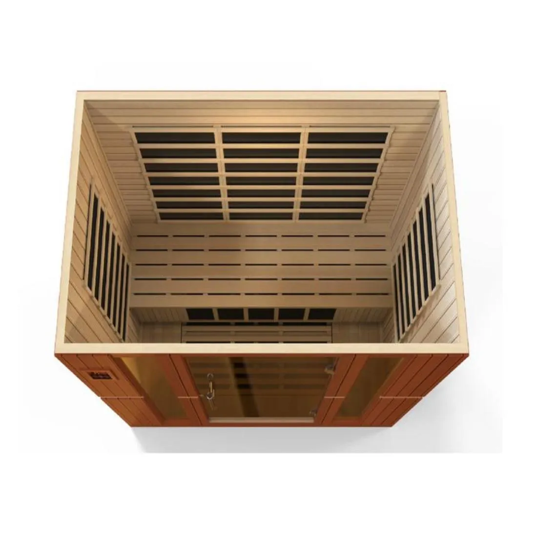 Dynamic "Bergamo Edition" 4-Person Low EMF Far Infrared Sauna, DYN-6440-01