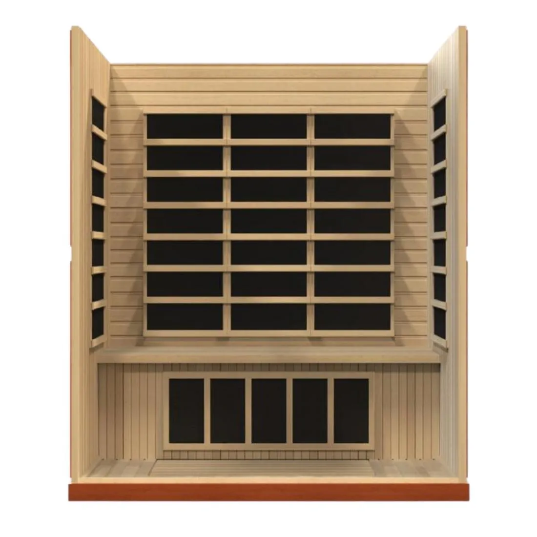 Dynamic "Bergamo Edition" 4-Person Low EMF Far Infrared Sauna, DYN-6440-01