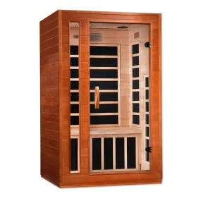 Dynamic "Cordoba" 2-person Low EMF Infrared Sauna DYN-6203-01