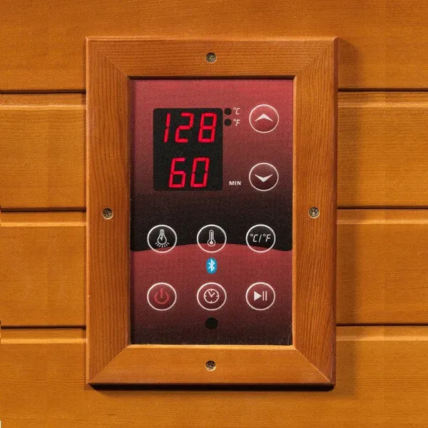 Dynamic "Lugano Elite" 3 Person Ultra Low EMF Far Infrared Sauna, DYN-6336-02 Elite