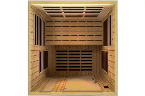 Dynamic "Lugano Elite" 3 Person Ultra Low EMF Far Infrared Sauna, DYN-6336-02 Elite