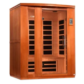 Dynamic "Lugano Elite" 3 Person Ultra Low EMF Far Infrared Sauna, DYN-6336-02 Elite