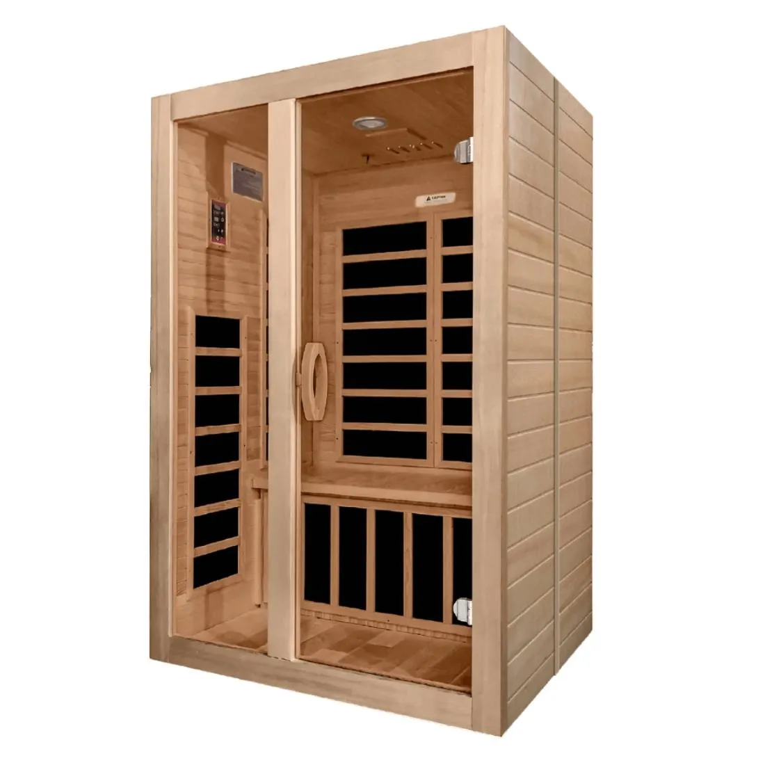 Dynamic "Santiago" 2-Person Low EMF Infrared Sauna DYN-6209-01
