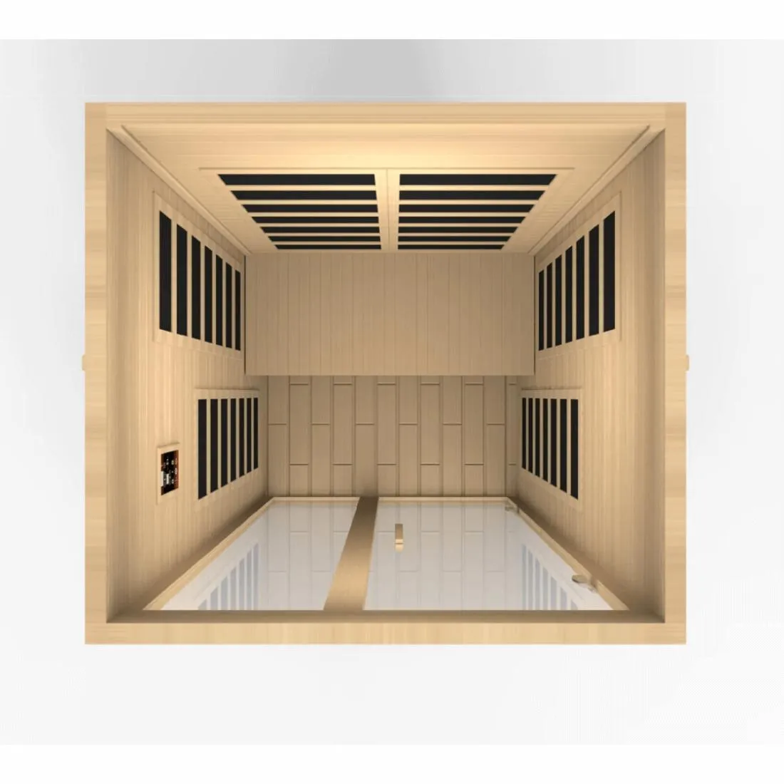 Dynamic "Santiago" 2-Person Low EMF Infrared Sauna DYN-6209-01