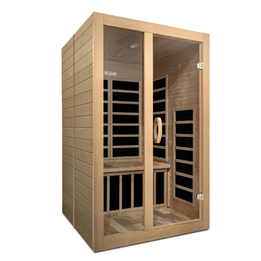 Dynamic "Santiago" 2-Person Low EMF Infrared Sauna DYN-6209-01