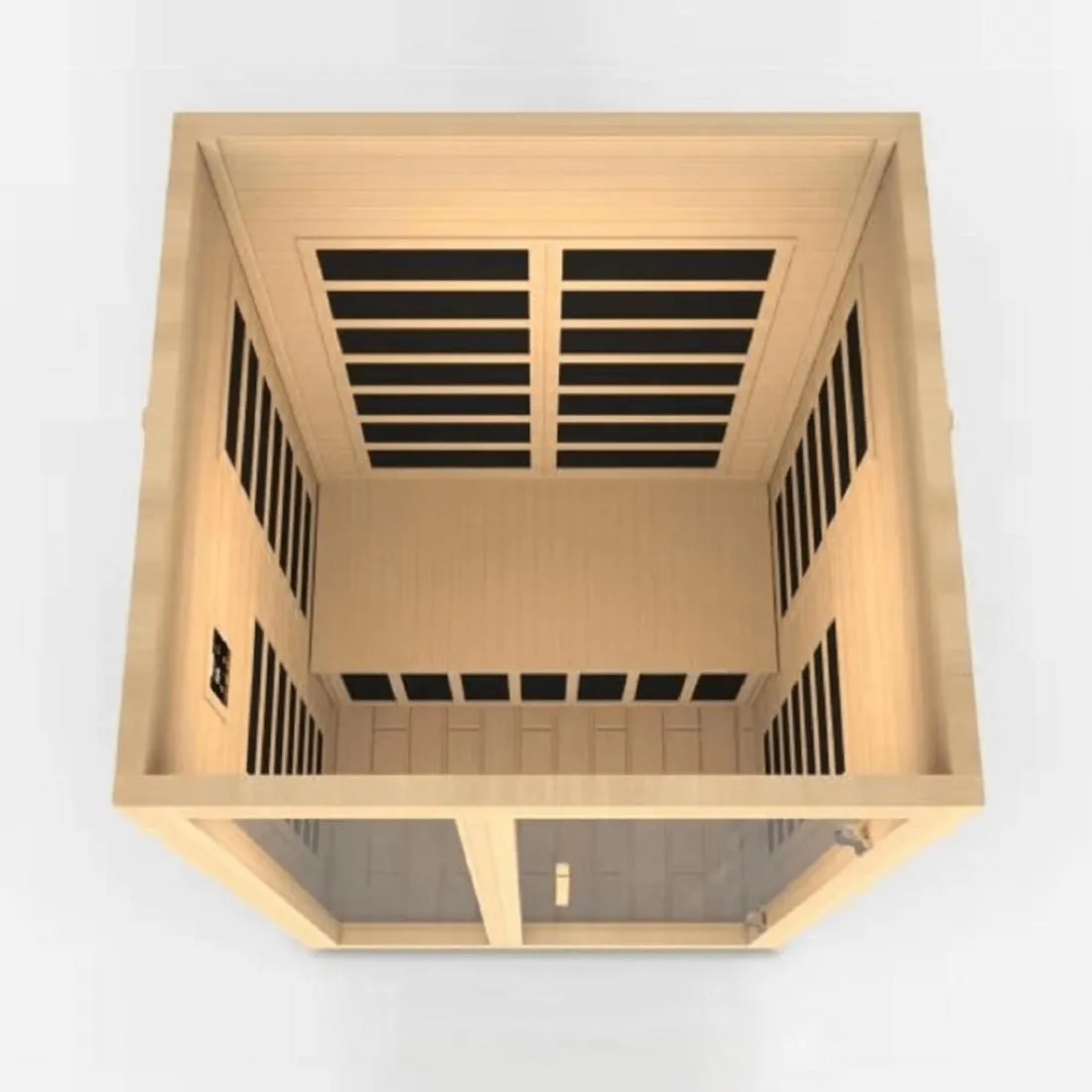 Dynamic "Santiago" 2-Person Low EMF Infrared Sauna DYN-6209-01