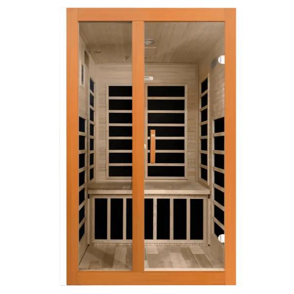 Dynamic "Santiago" 2-Person Ultra-Low EMF Infrared Sauna DYN-6209-02 Elite