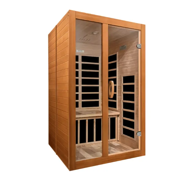 Dynamic "Santiago" 2-Person Ultra-Low EMF Infrared Sauna DYN-6209-02 Elite