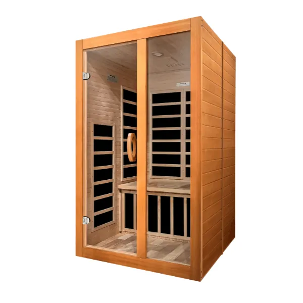 Dynamic "Santiago" 2-Person Ultra-Low EMF Infrared Sauna DYN-6209-02 Elite