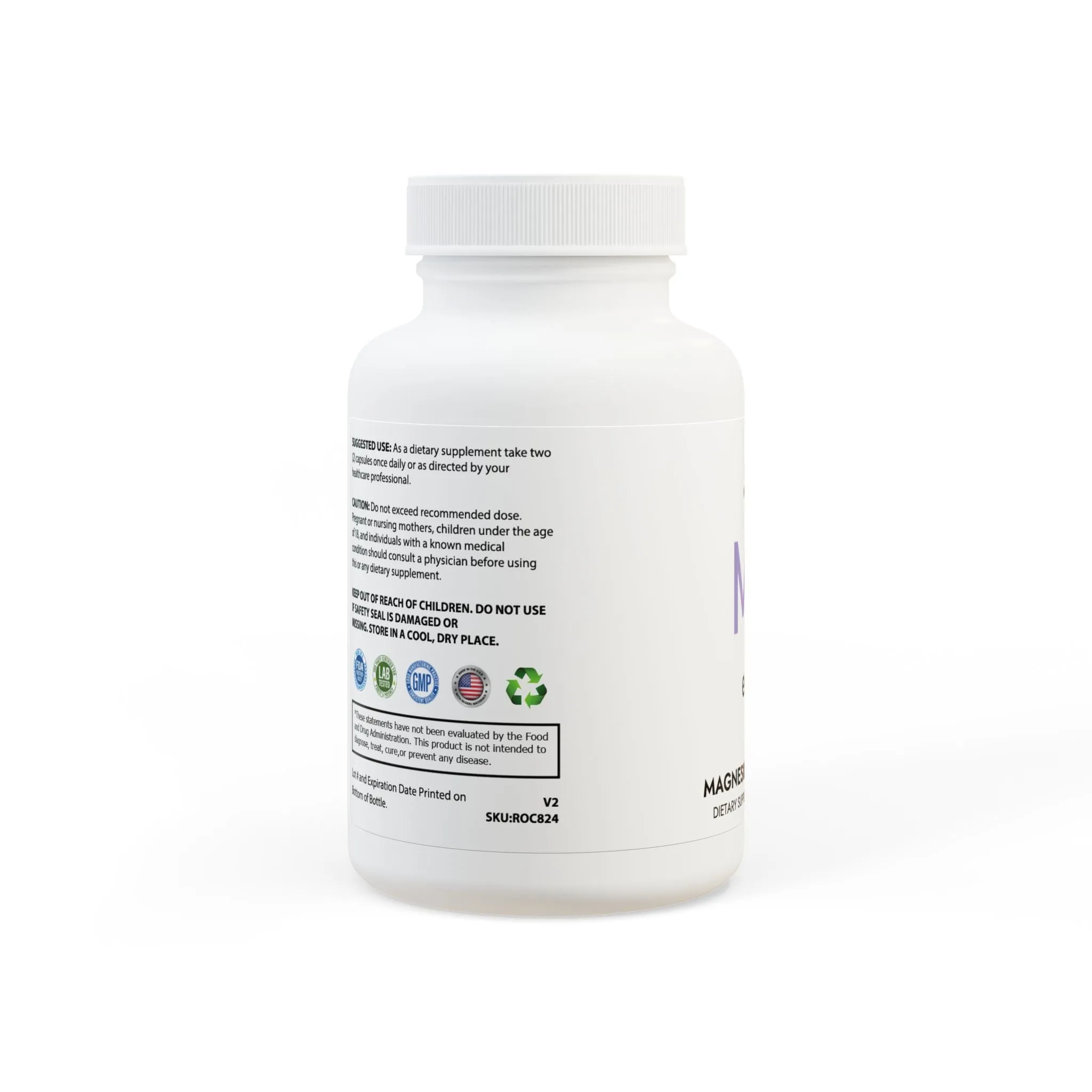 EASE: Magnesium Glycinate Supplement