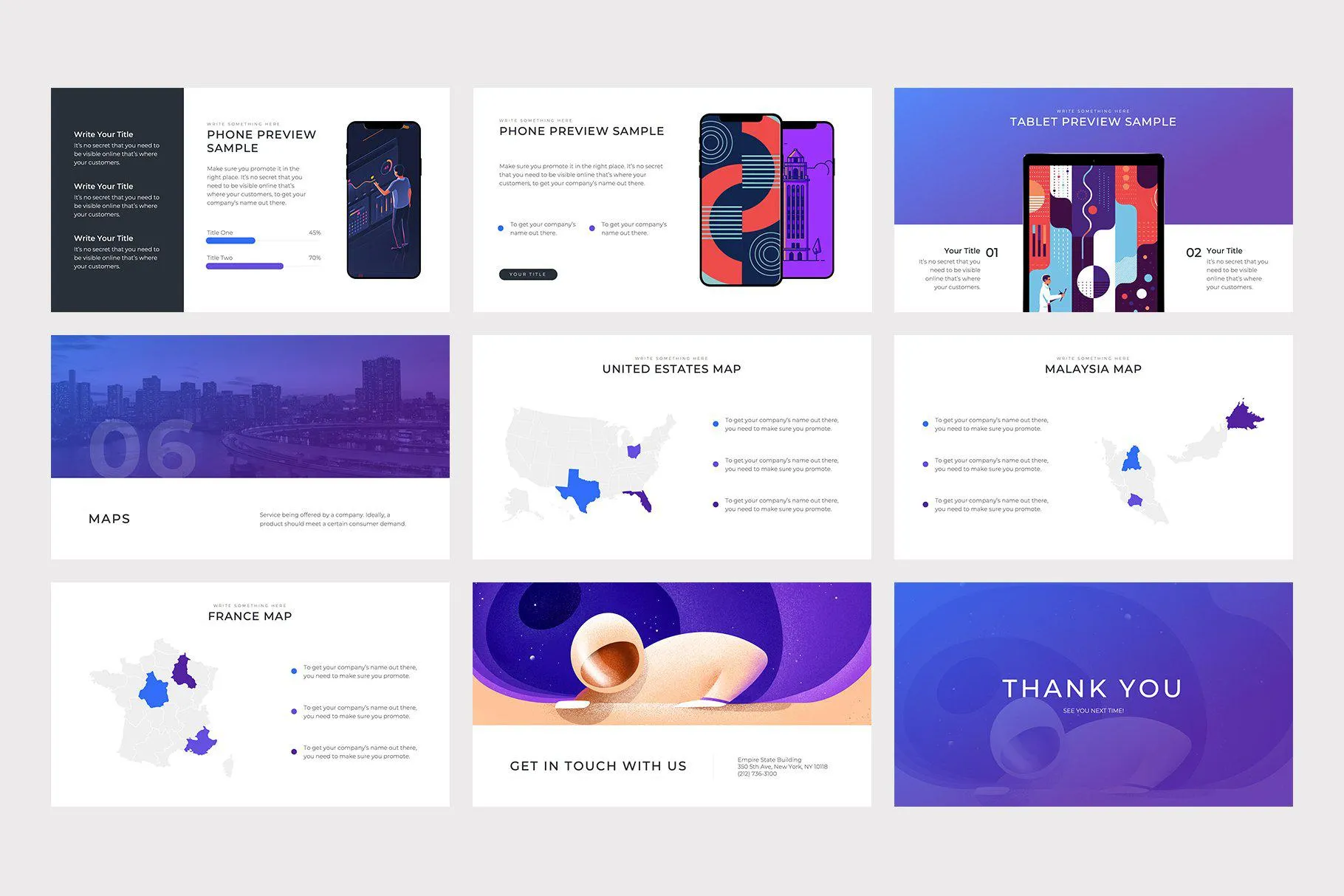 Element Business Keynote Template