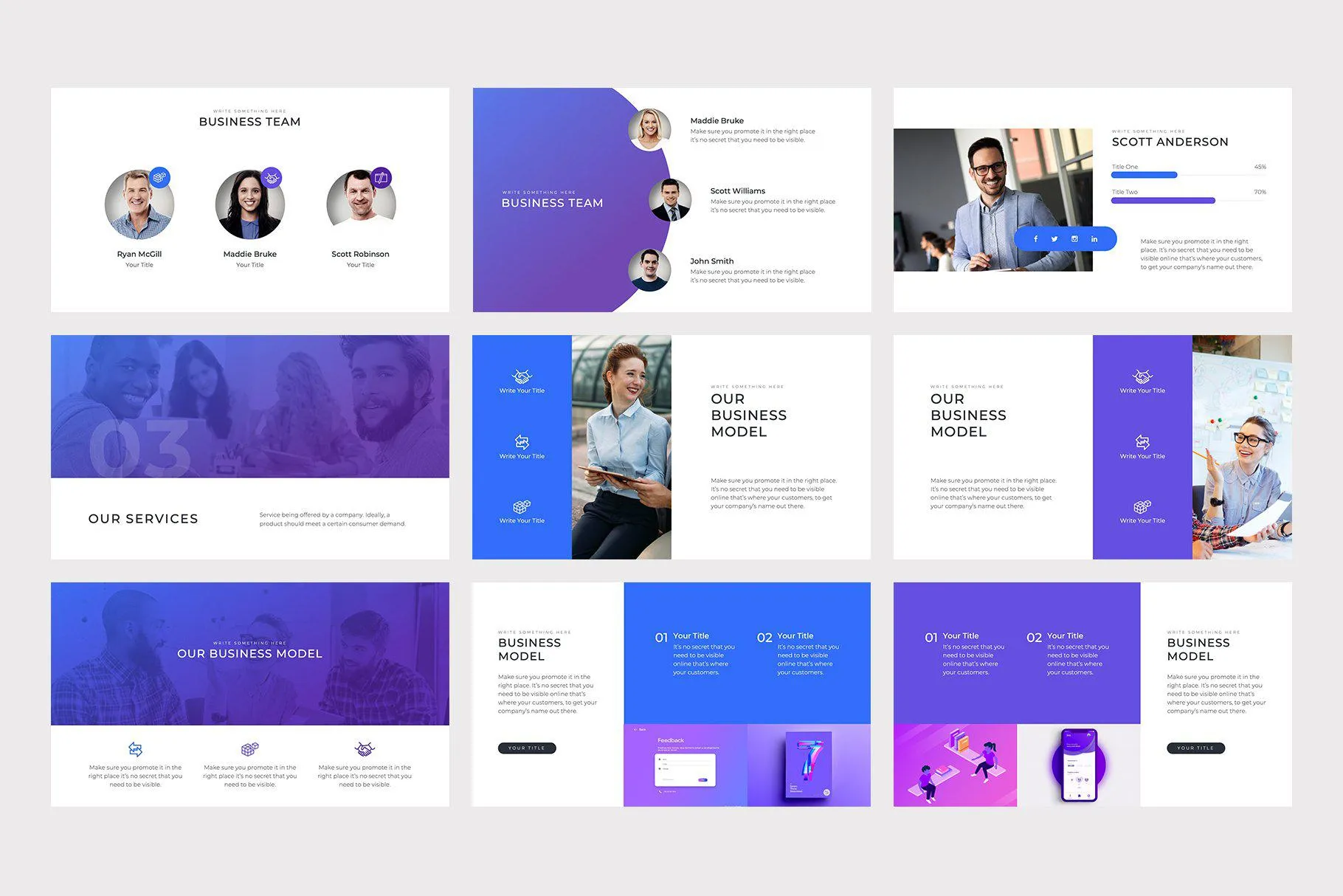 Element Business Keynote Template