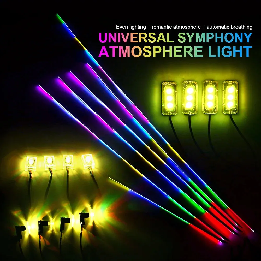 Emitting Color: 4300K White Yellow - 18 in 1 Dual Zone Symphony