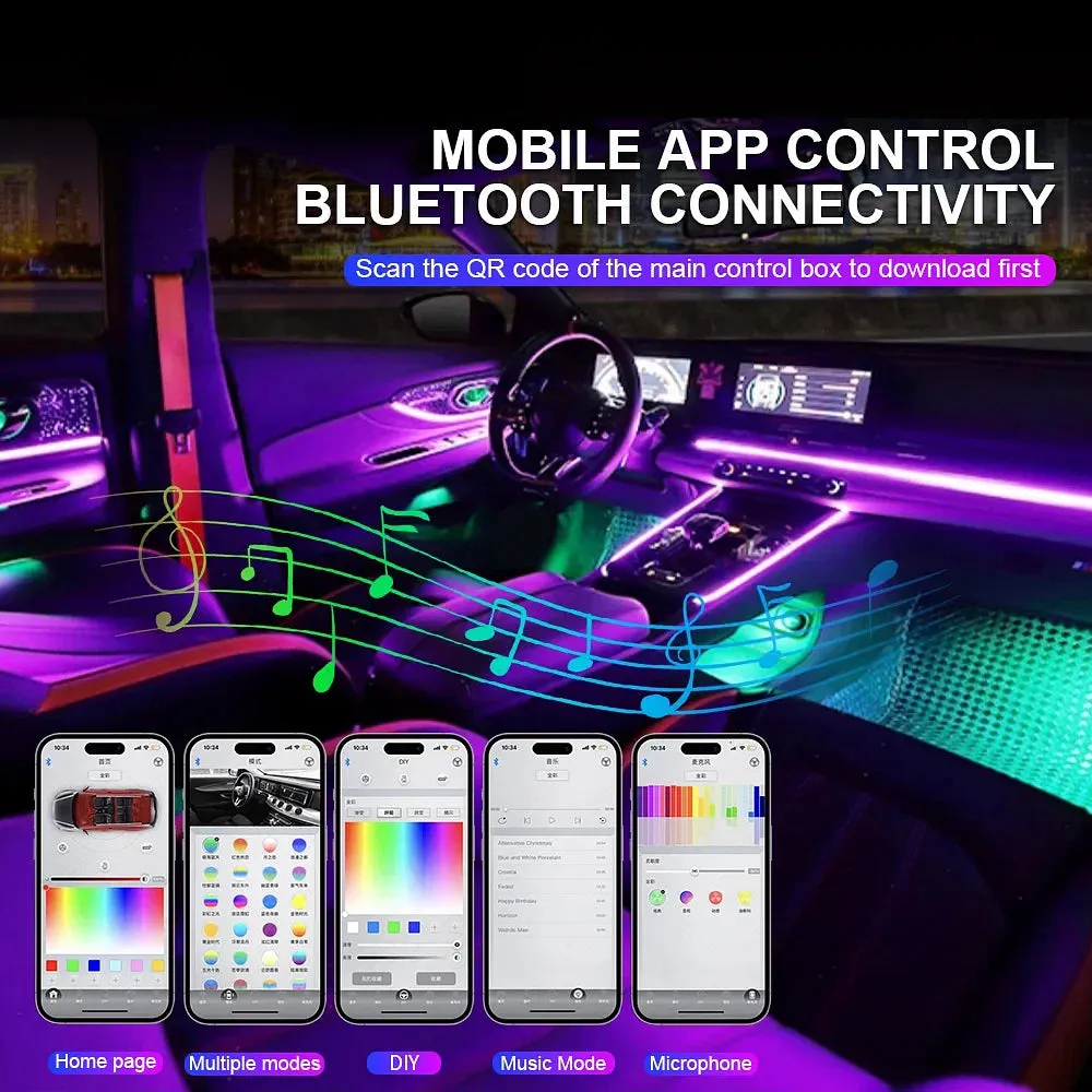 Emitting Color: 4300K White Yellow - 18 in 1 Dual Zone Symphony