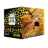 Exo Terra Big Rock Ceramic Cave - With Lid - Medium