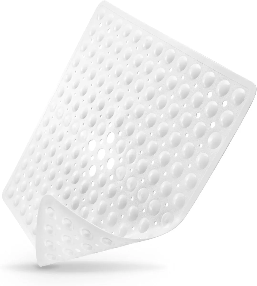 Extra Long Anti-Slip Bathtub Mat for Safety and Comfort – High Quality Vinyl Shower Mat with Strong Suction Cups, 100x40cm."