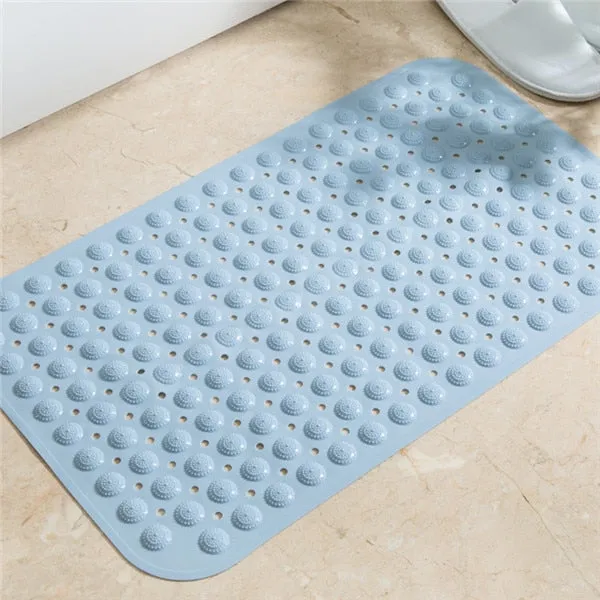 Extra Long Bath Mat Massage 40X100CM Safety Shower Bathtub Mats Non Slip Bathroom Floor Mat for Kids/Elderly /Disabled