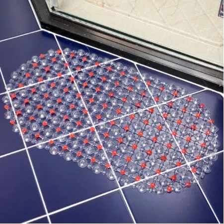 Extra Long Bath Mat Massage 40X100CM Safety Shower Bathtub Mats Non Slip Bathroom Floor Mat for Kids/Elderly /Disabled