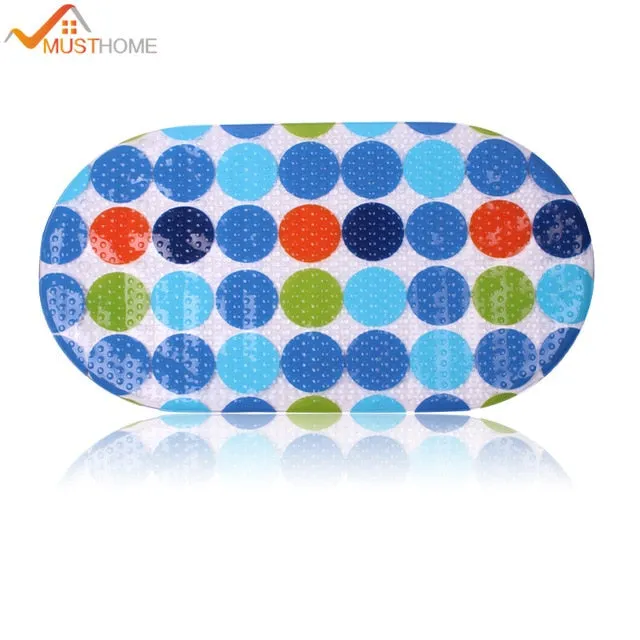 Extra Long Bath Mat Massage 40X100CM Safety Shower Bathtub Mats Non Slip Bathroom Floor Mat for Kids/Elderly /Disabled