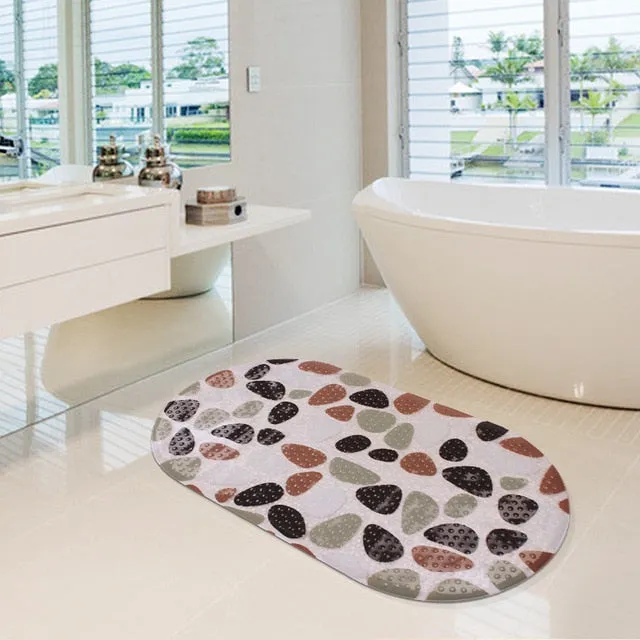 Extra Long Bath Mat Massage 40X100CM Safety Shower Bathtub Mats Non Slip Bathroom Floor Mat for Kids/Elderly /Disabled
