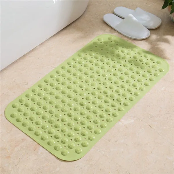 Extra Long Bath Mat Massage 40X100CM Safety Shower Bathtub Mats Non Slip Bathroom Floor Mat for Kids/Elderly /Disabled