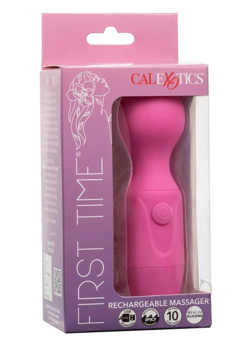 First Time Rechargeable Masager - Pink