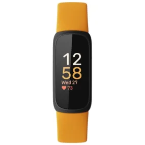 Fitbit Inspire 3  (Black/Morning Glow, Bluetooth, Special import)