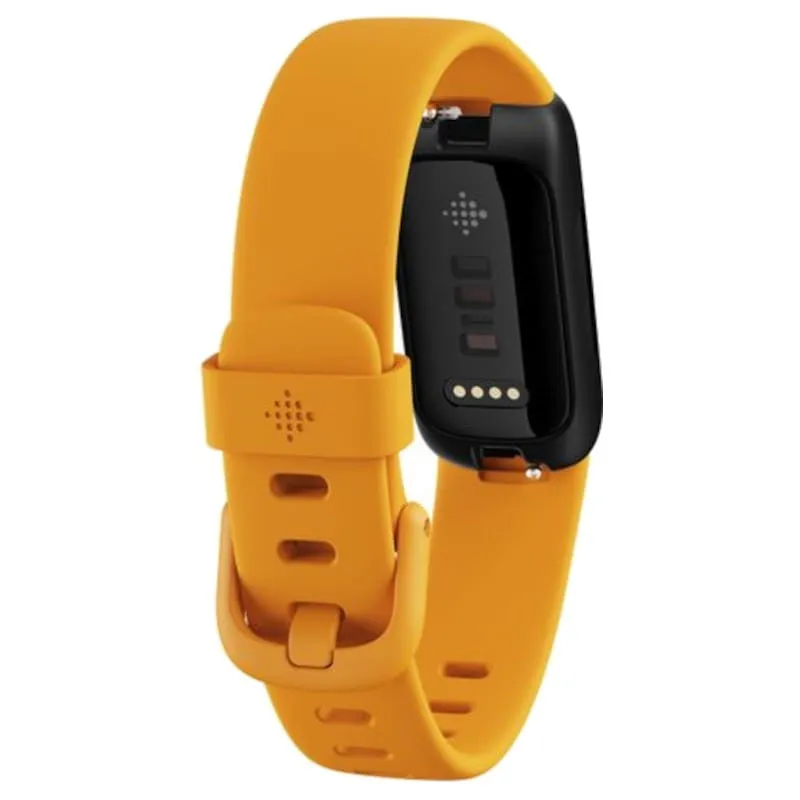 Fitbit Inspire 3  (Black/Morning Glow, Bluetooth, Special import)