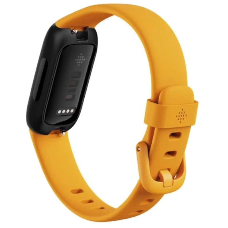Fitbit Inspire 3  (Black/Morning Glow, Bluetooth, Special import)