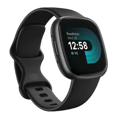 Fitbit Versa 4 Health & Fitness Smart Watch - Black & Graphite | 79-FB523BKBK