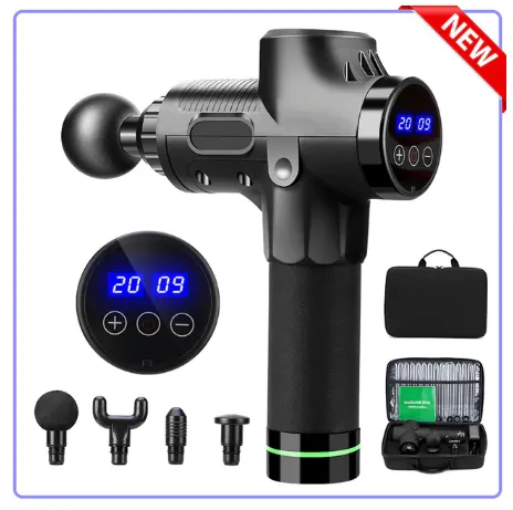 Fitness  Massager Gun six Heads With portable protective Bag
