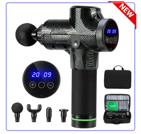 Fitness  Massager Gun six Heads With portable protective Bag