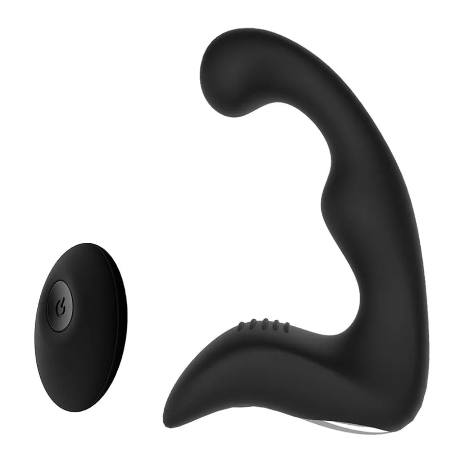 Fortis Vibrating Prostate Massager & Wireless Silicone Anal Vibrator for Men