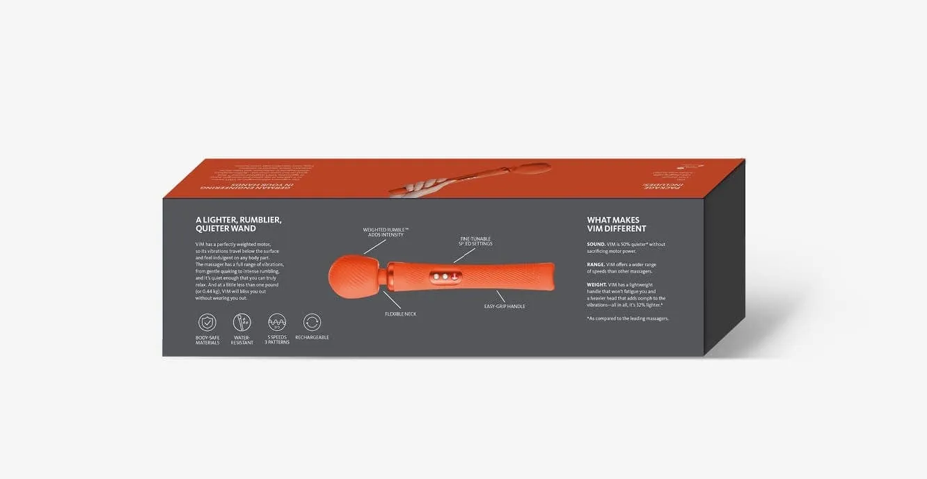 Fun Factory Vim Weighted Rumble Wand Massager