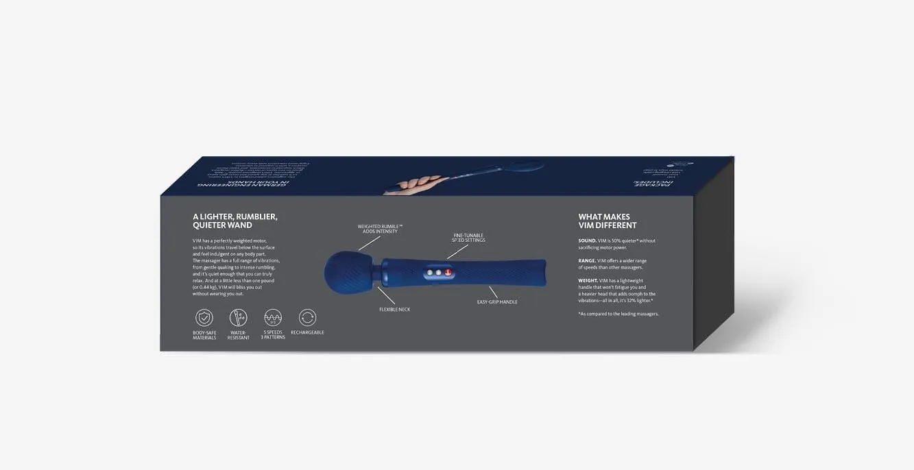 Fun Factory Vim Weighted Rumble Wand Massager