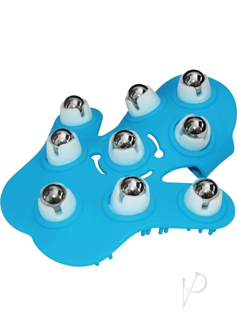 Fuzu Glove Massager Neon Blue
