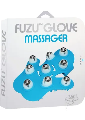 Fuzu Glove Massager Neon Blue