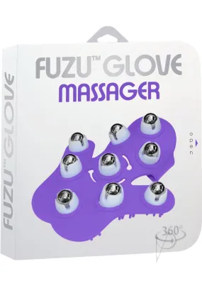 Fuzu Glove Massager Neon Purple